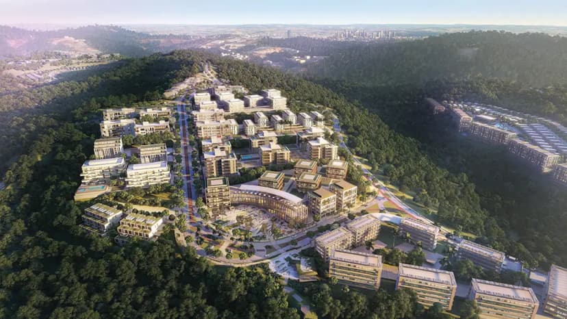 DISTRITQ: Um bairro com mais 600.000 m² de urbanismo assinado e 3,5 milhões de m² de natureza preservada